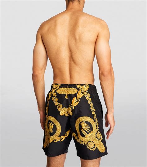 mens swim shorts versace